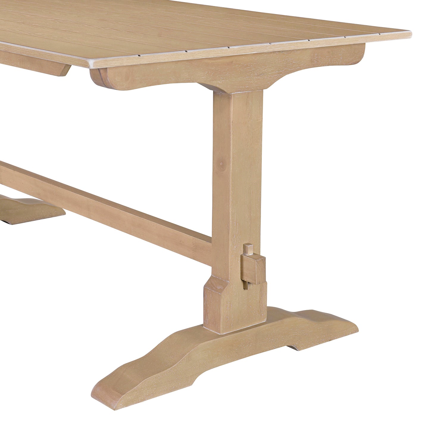 Mission Modern Trestle Dining Set