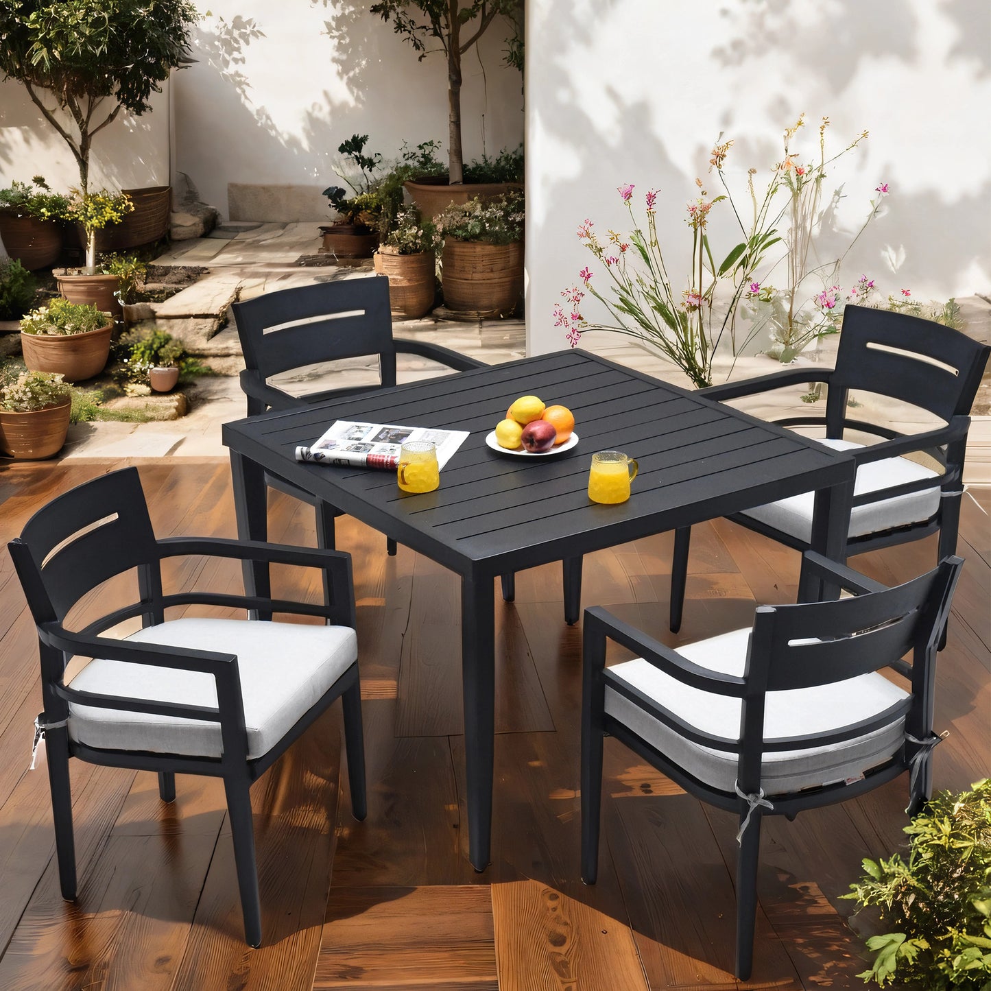 Warmsprings Contemporary Patio Table