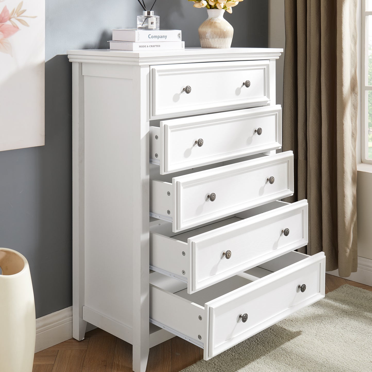 Marcel Modern Drawer Storage Cabinet