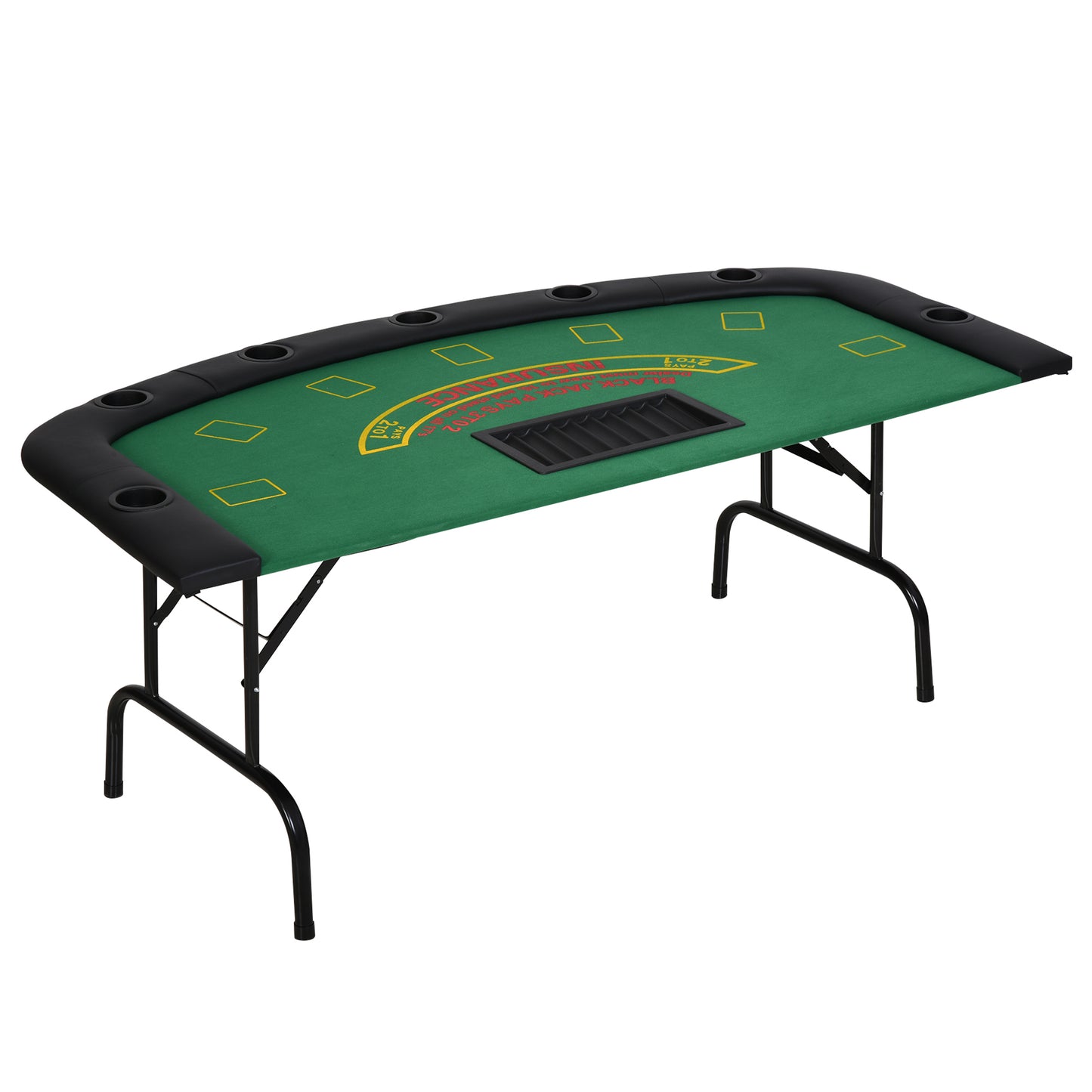 Silverleaf Contemporary Poker Table Foldable