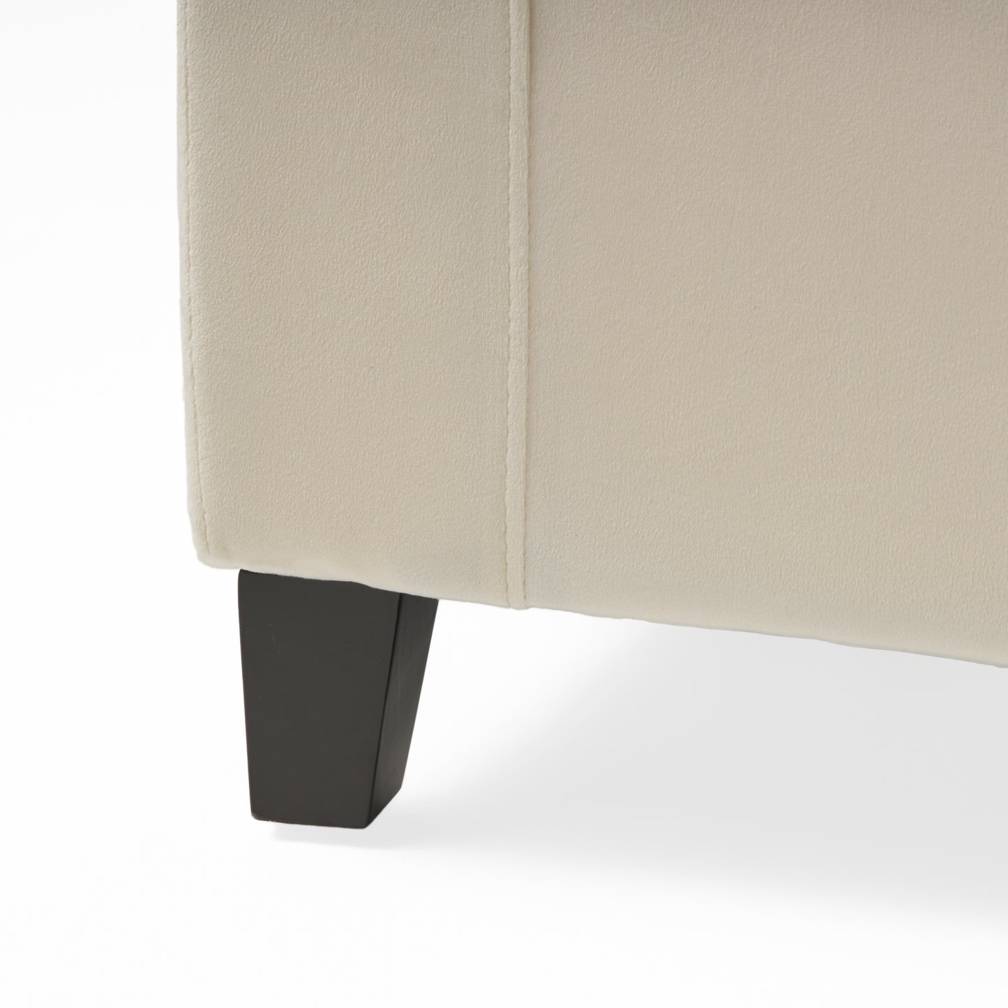 Healdsburg Contemporary Velvet Ottoman
