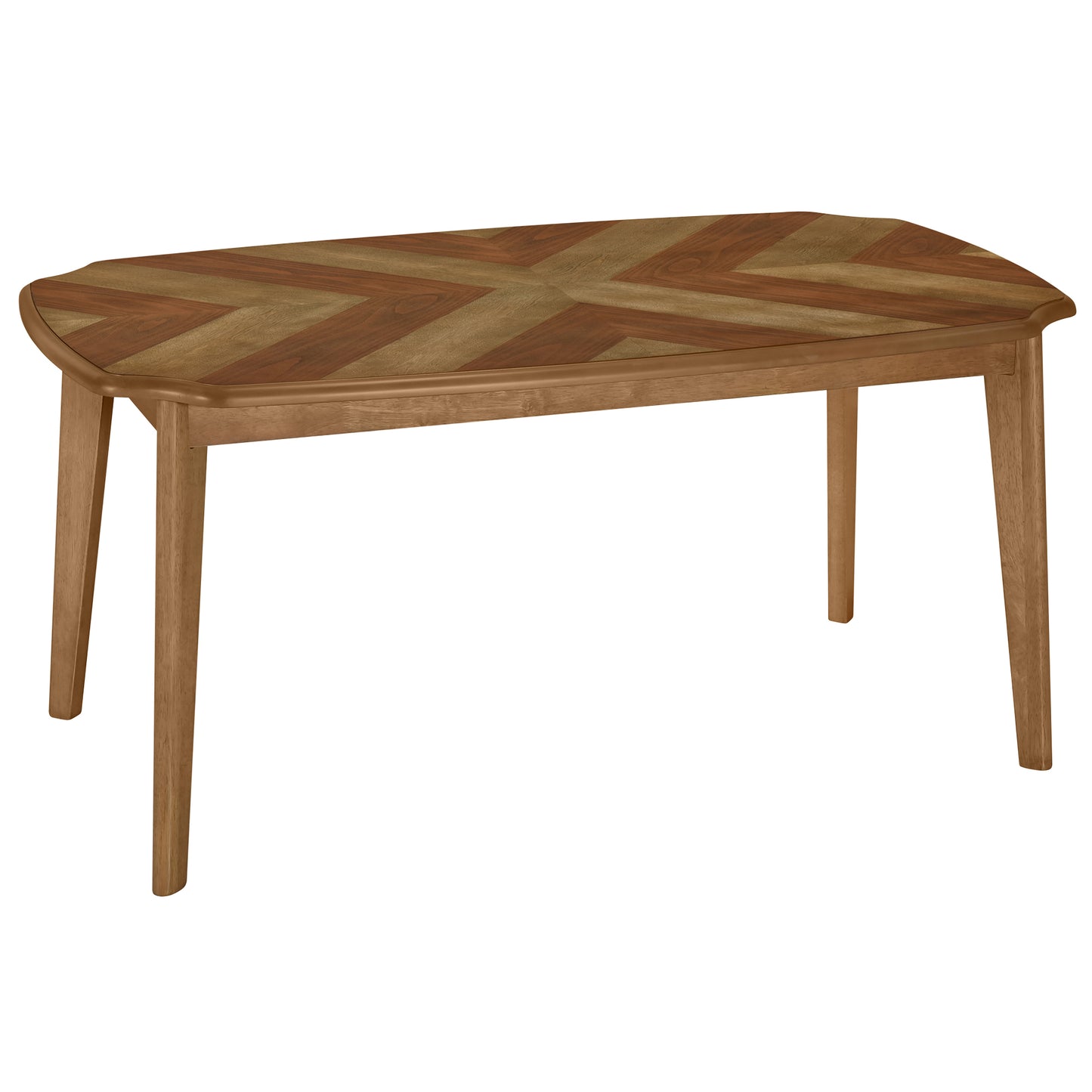 Ghivi Mid-Century 7-Piece Curved Back Dining Set