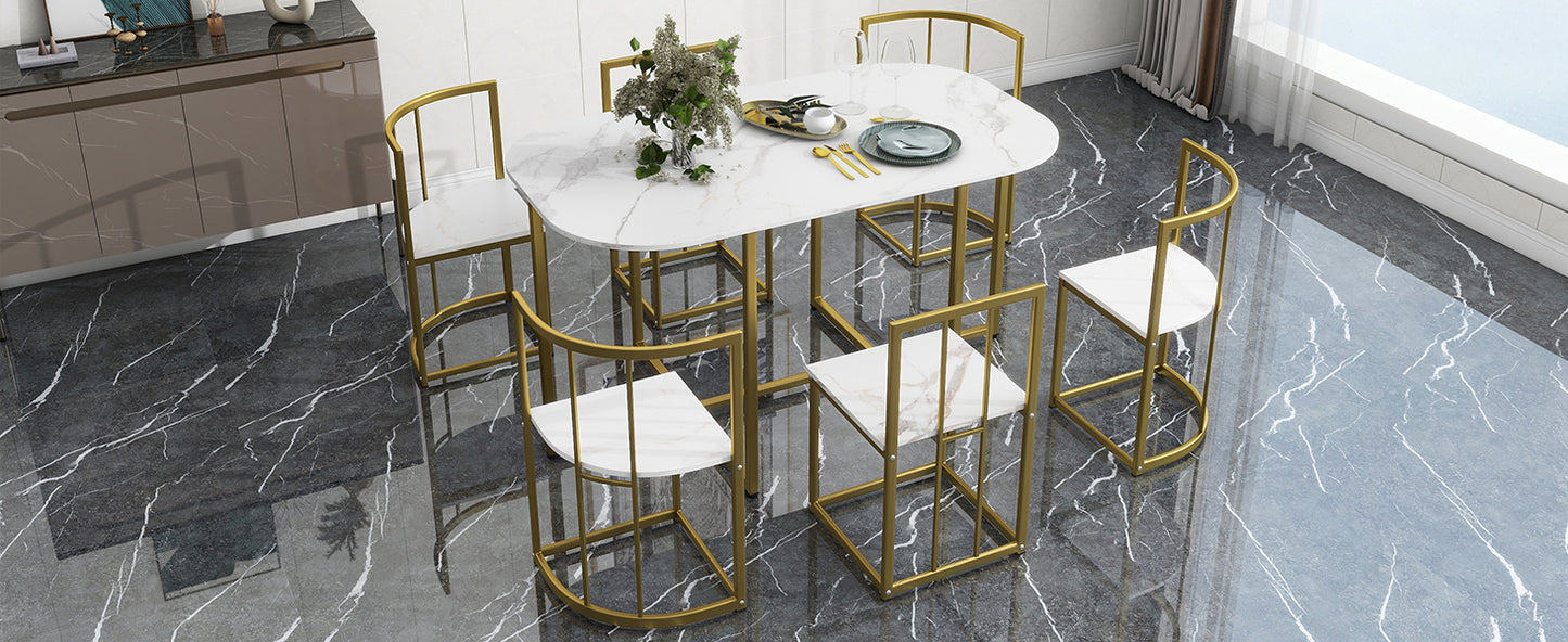 Mission Modern 7 Piece Dining Set