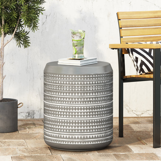 Irvington Modern Concrete Outdoor Table