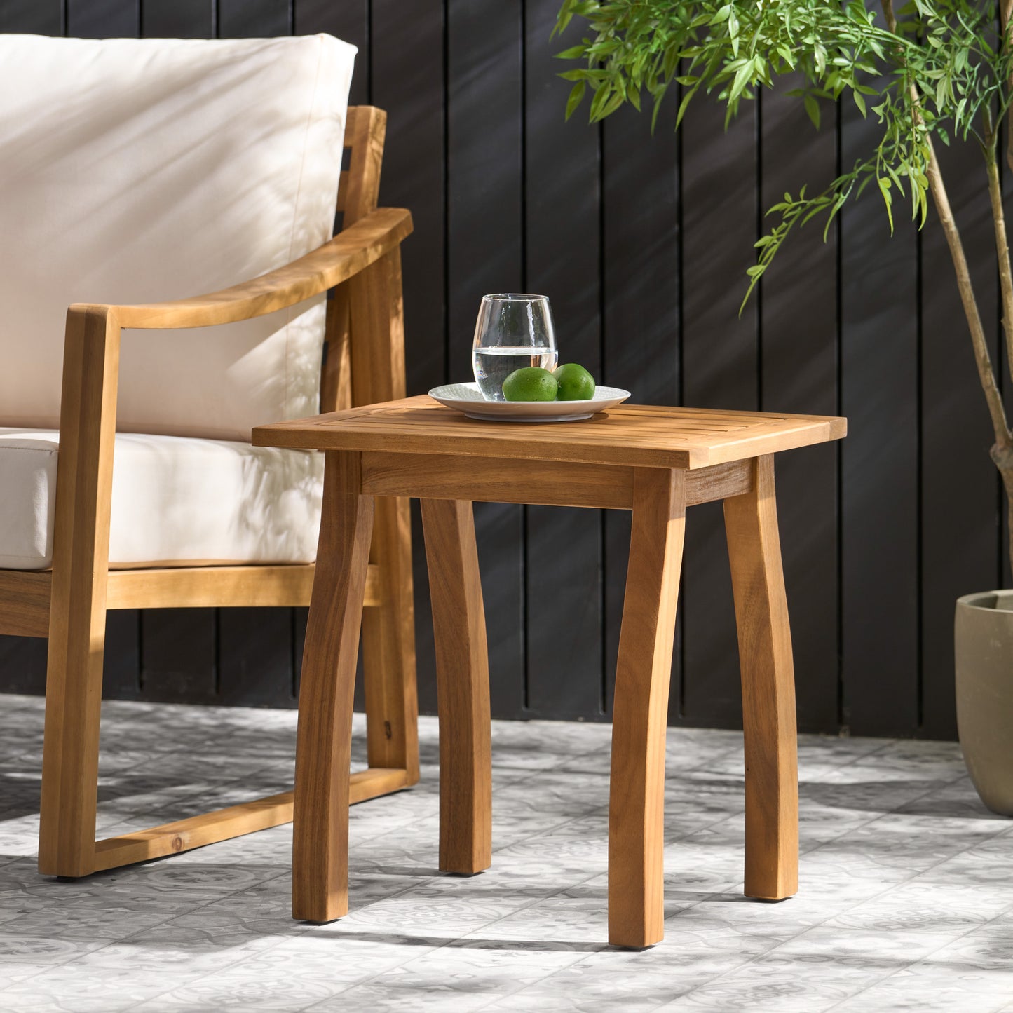 Cleo Craftsman End Table