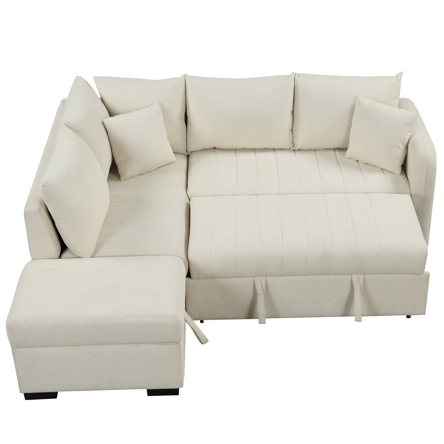 Justo Contemporary Upholstered Sofa Bed