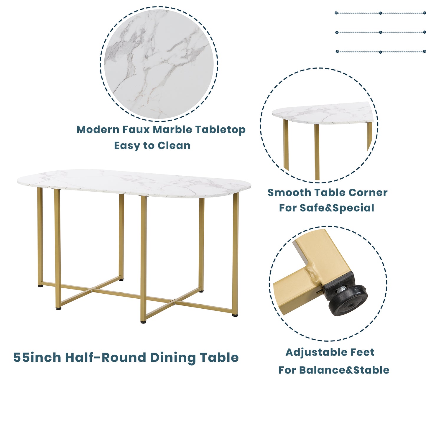Mission Modern 7 Piece Dining Set