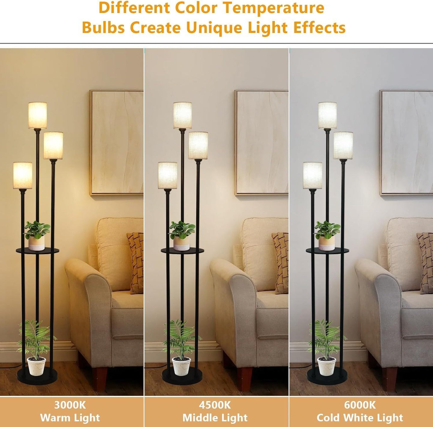 Ghivi Industrial Floor Lamp