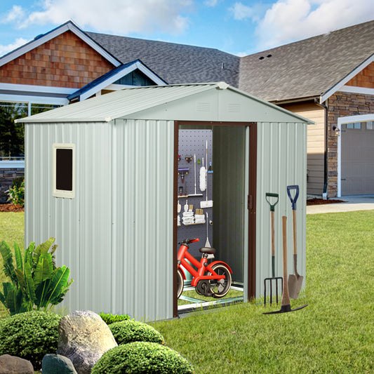 Ghivi Industrial Metal Storage Shed