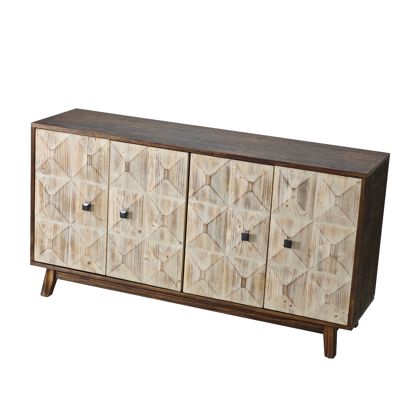 Fitch Mid-Century Storage Sideboard Freestanding Cabinet