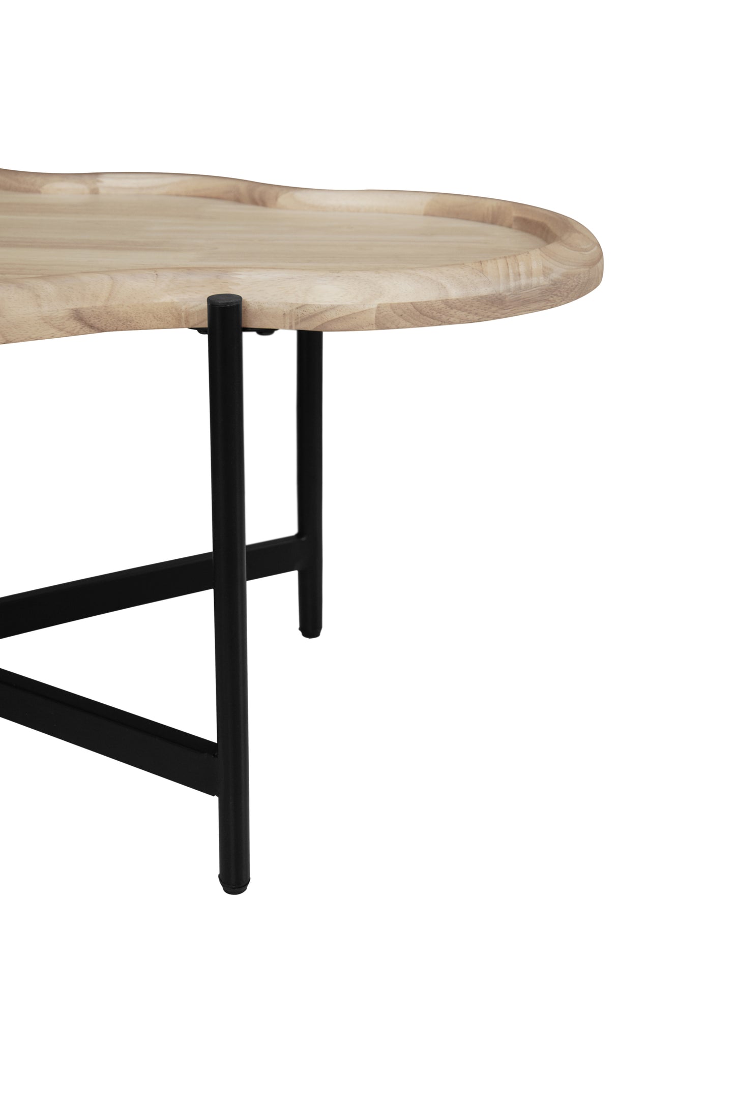 Silverleaf Contemporary Cloud Glass Coffee Table