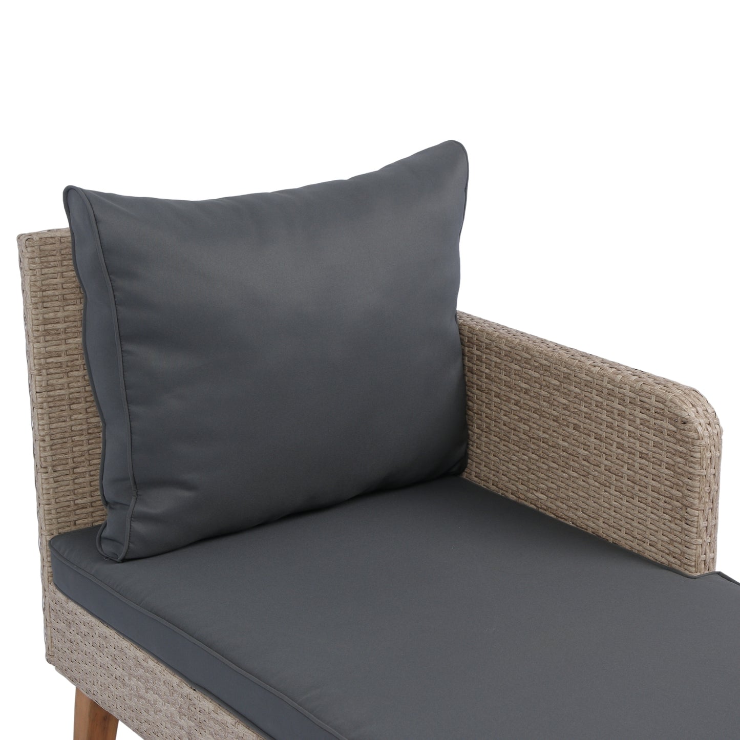 Bartholomew Modern Rattan Outdoor Sofa