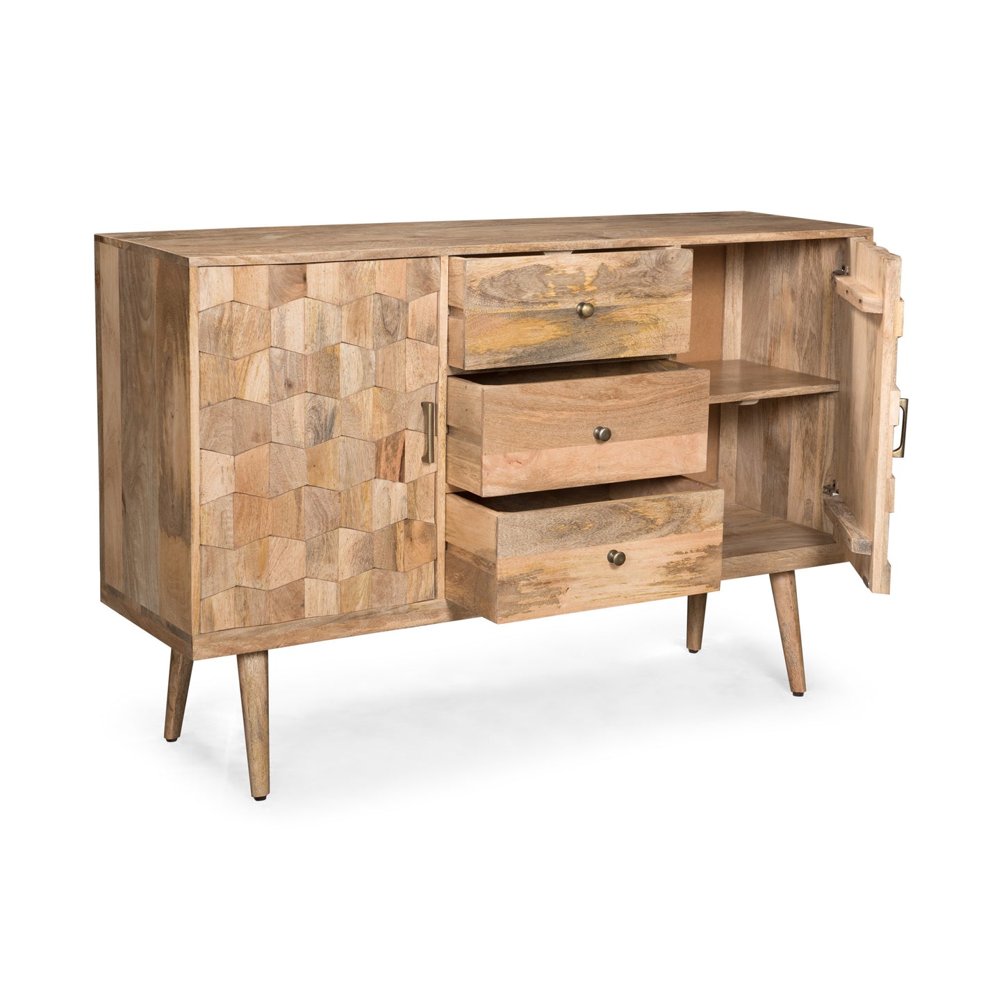 Niles Mid-Century Drawer Sideboard
