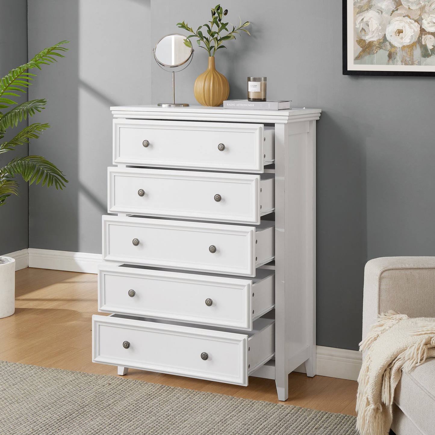 Marcel Modern Drawer Storage Cabinet