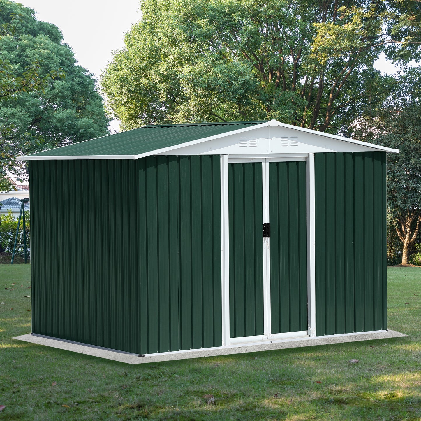 Kingsly Industrial Outdoor Storage Garden Shed