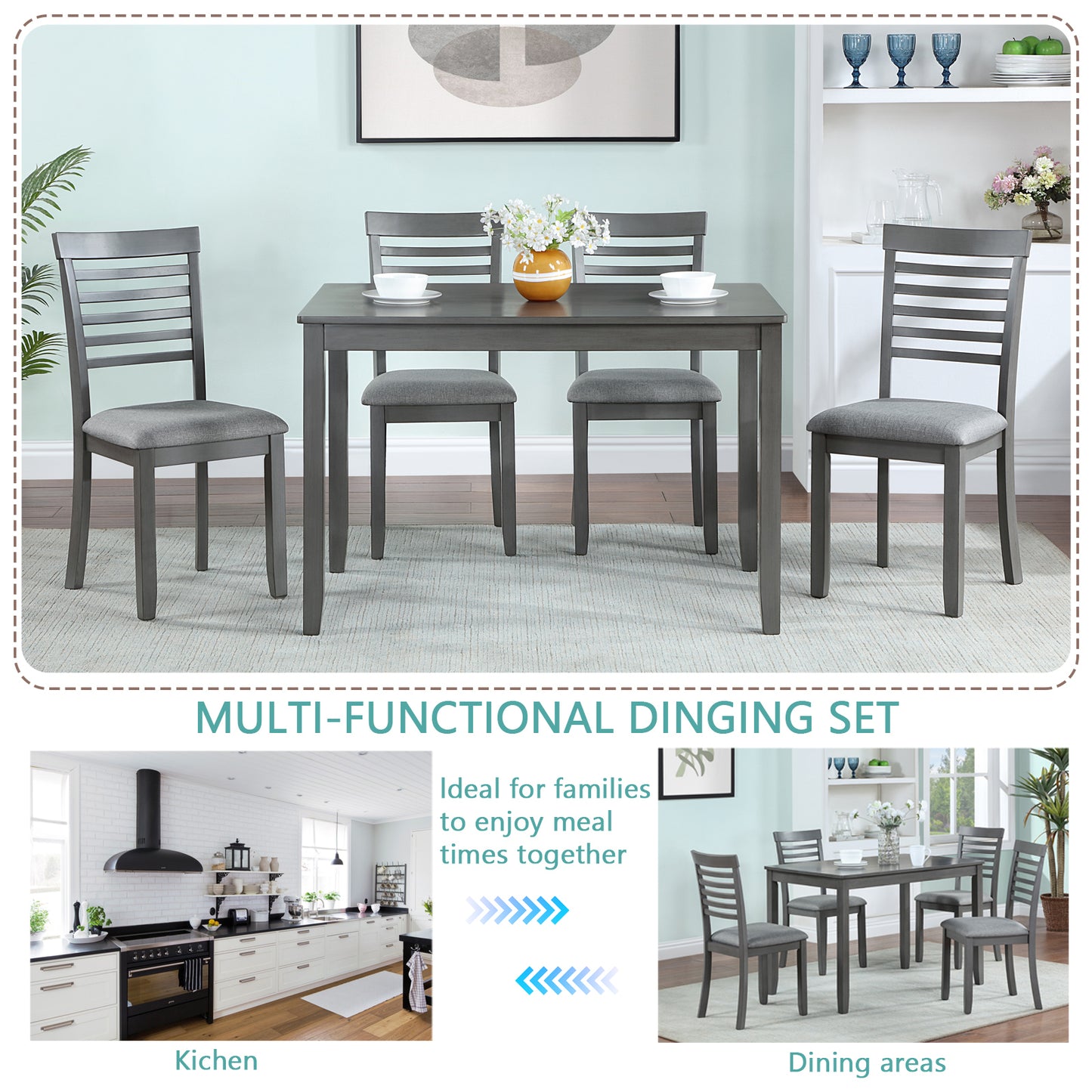 Warmsprings Modern Dining Set