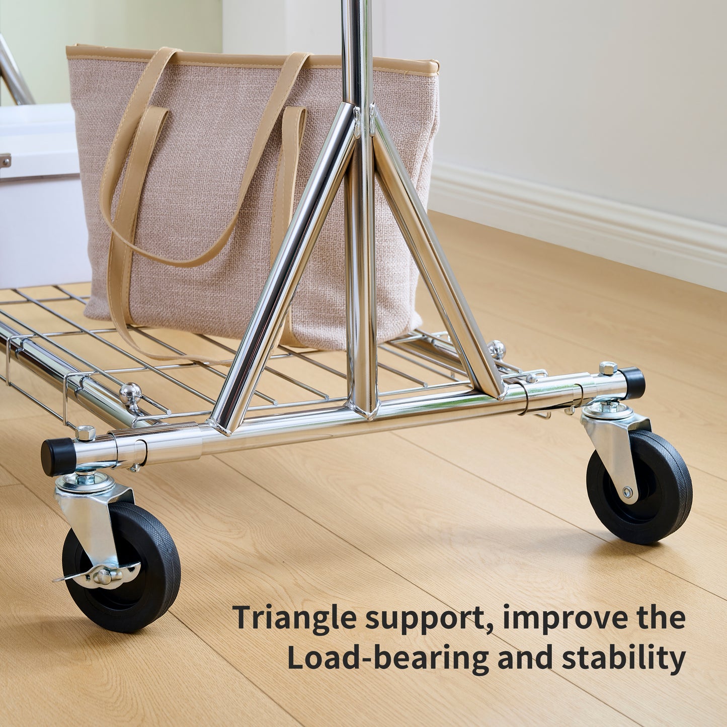 Justo Industrial Heavy Duty Rolling Rack