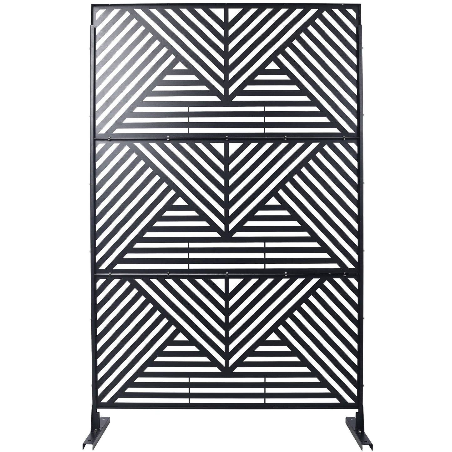 Justo Industrial Metal Privacy Fence Screen