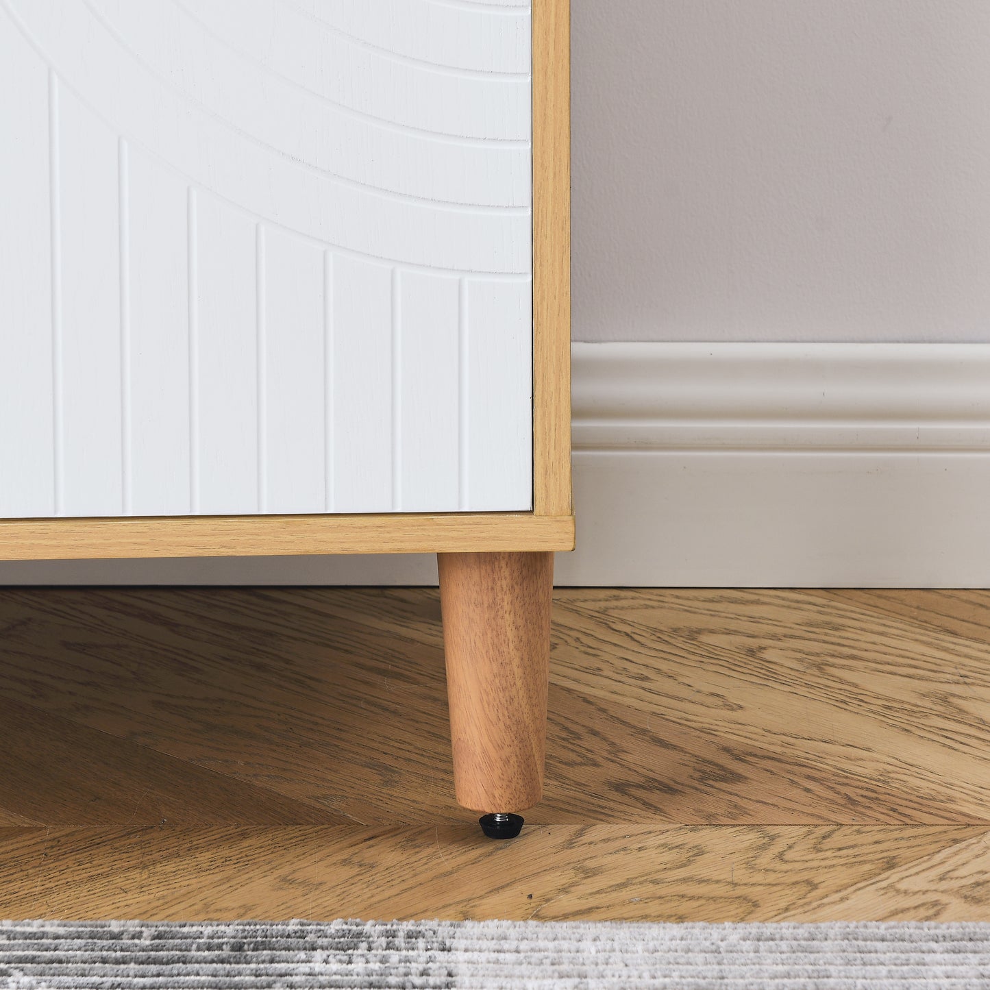 Silverleaf Modern Freestanding Storage Cabinet