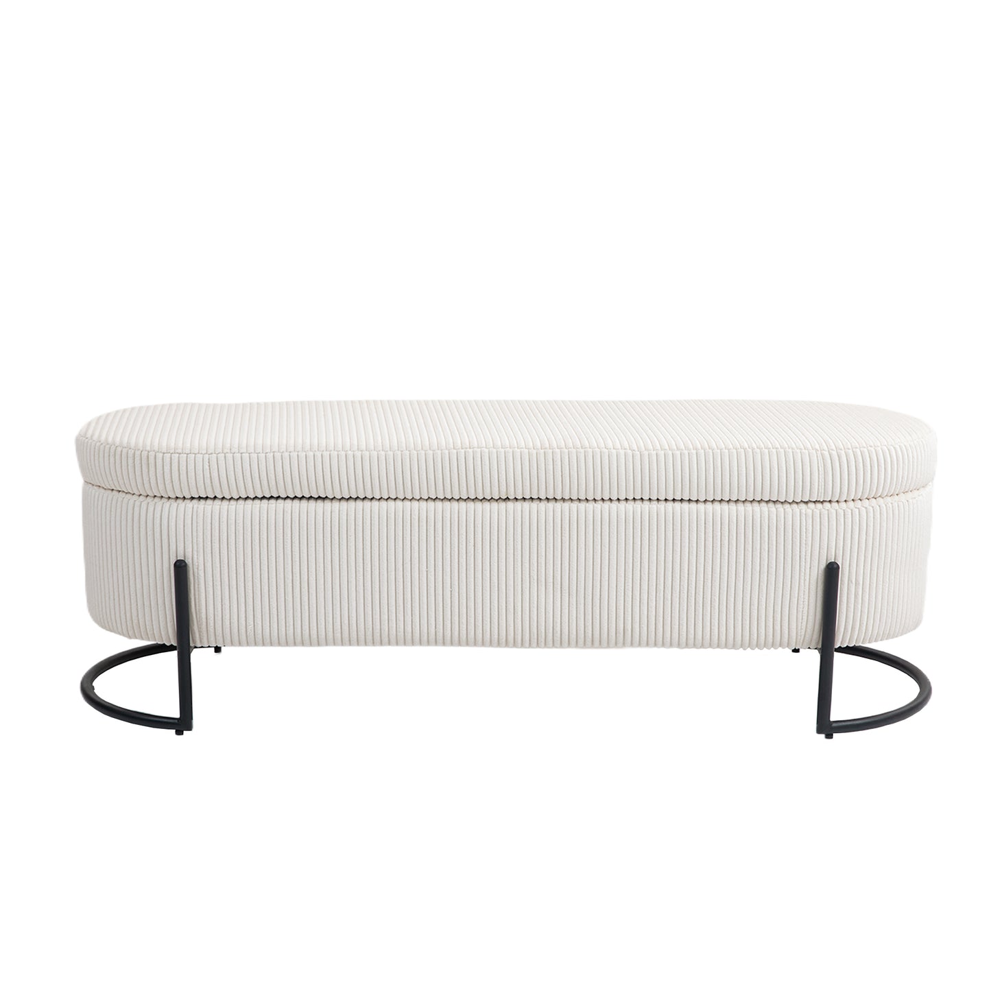 Lula Modern Upholstered Storage Ottoman