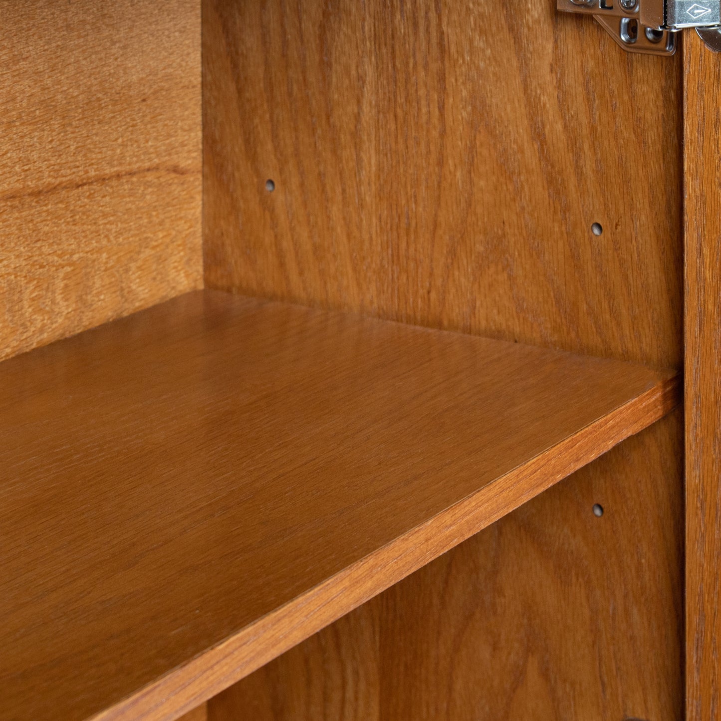 Kingsly Mid-Century Wood Storage Cabinet