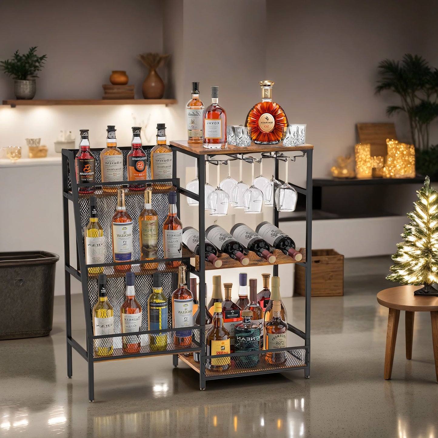 Irvington Industrial Versatile Liquor Wine Stand