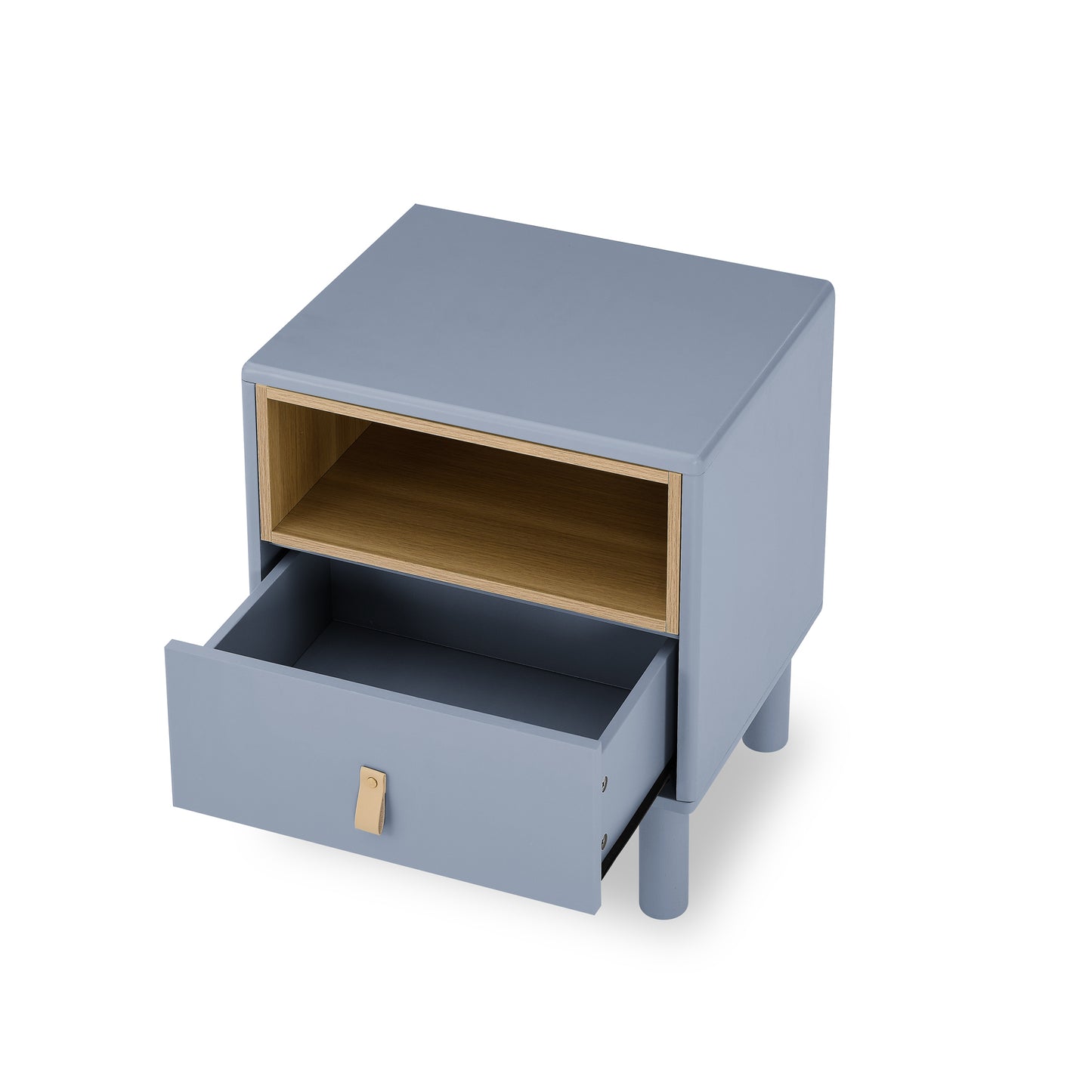 Jiron Modern Compact Drawer Table