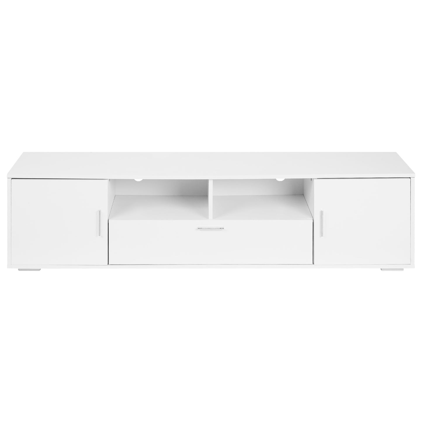 Justo Modern Stand with LED Lights Entertainment Table