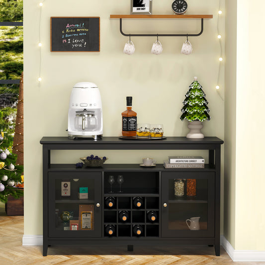 Emery Modern Classic Storage Buffet Cabinet
