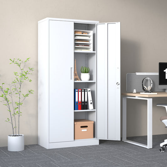 Westport Modern Metal Storage Cabinet