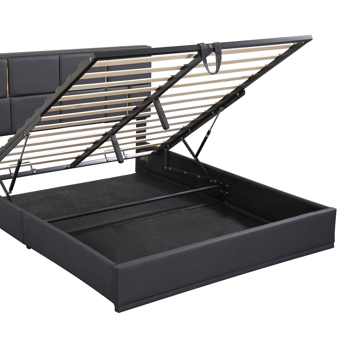 Lula Modern Hydraulic Storage Bedroom Set