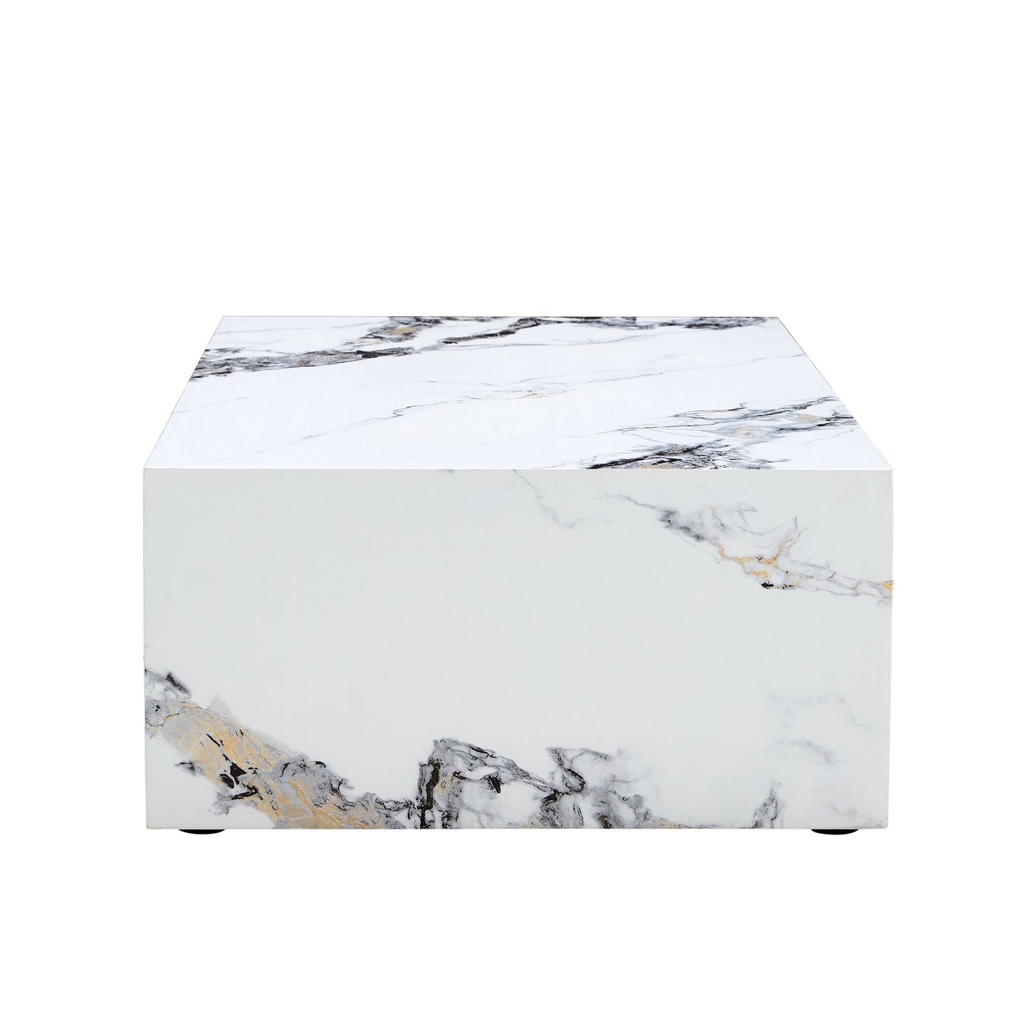 Kingsly Modern Marble Coffee Table