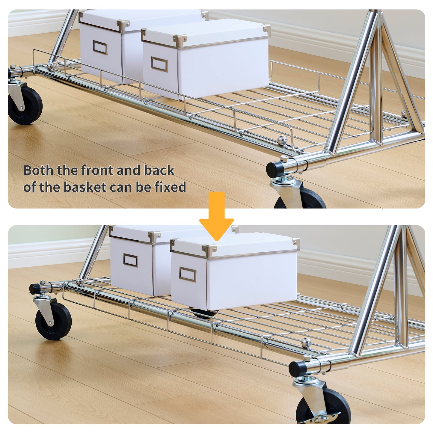 Justo Industrial Heavy Duty Rolling Rack