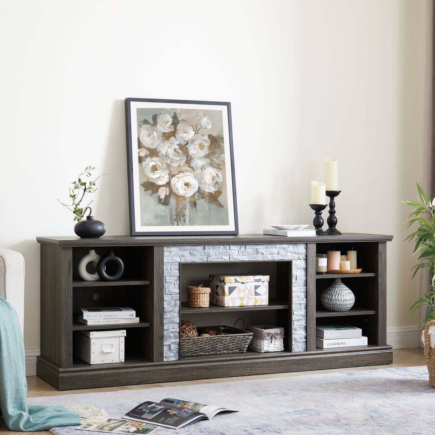 Ghivi Modern Stonehaven TV Console