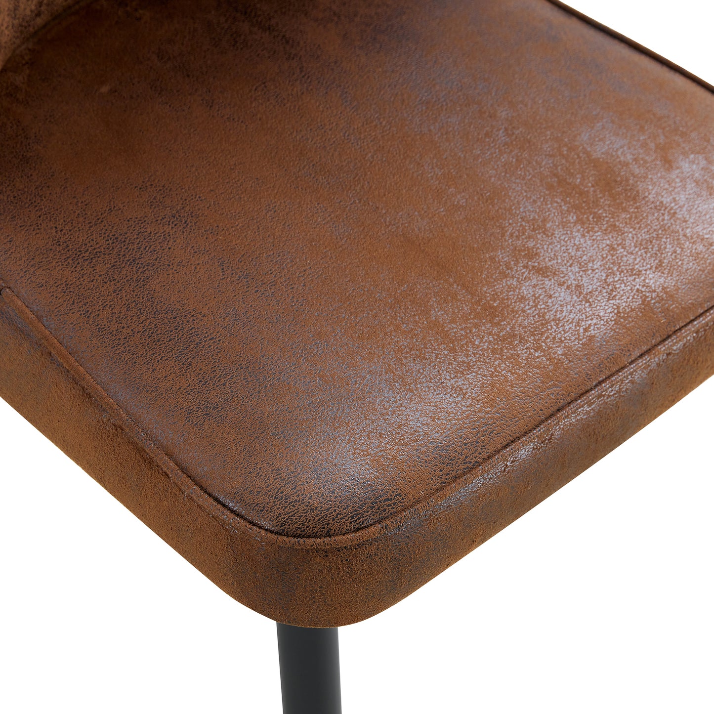 Justo Contemporary Velvet Metal legs Dining Chairs