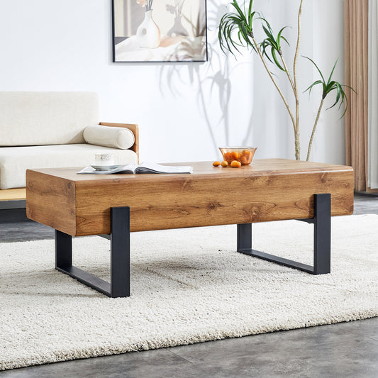 Ghivi Industrial Rustic Elegance Coffee Table