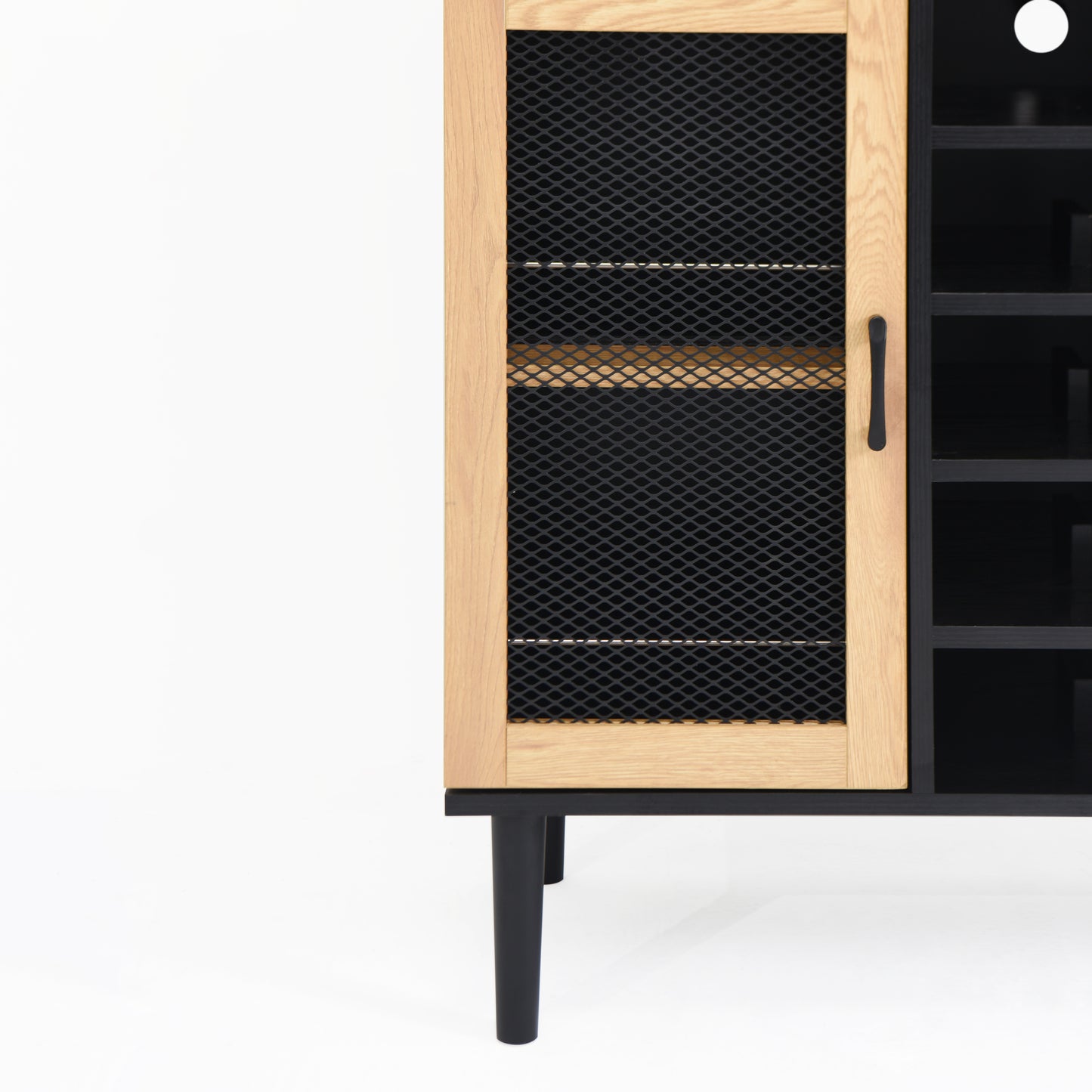 Somerset Modern Velvet Buffet Sideboard Cabinet