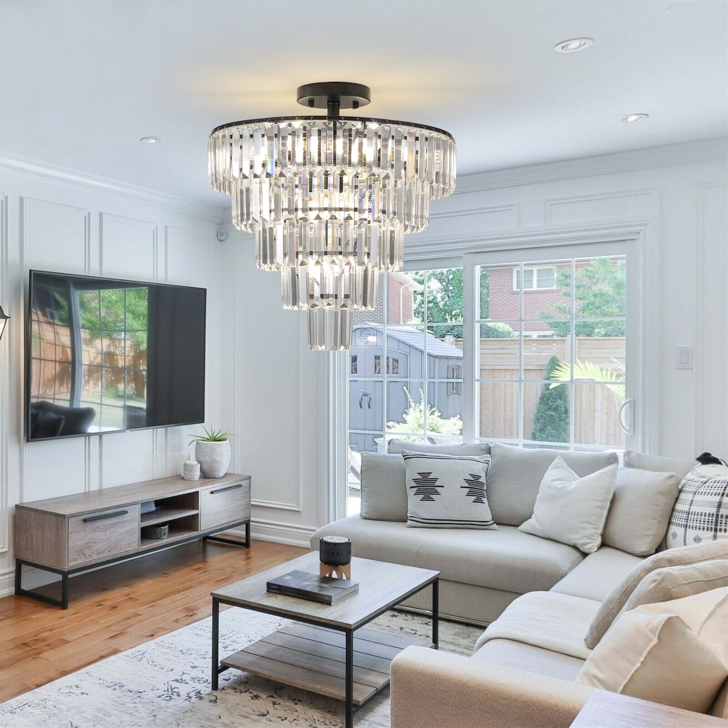 Oakridge Modern Crystal Chandelier