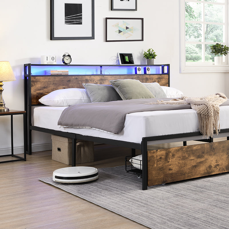 Lula Modern Storage King Bed
