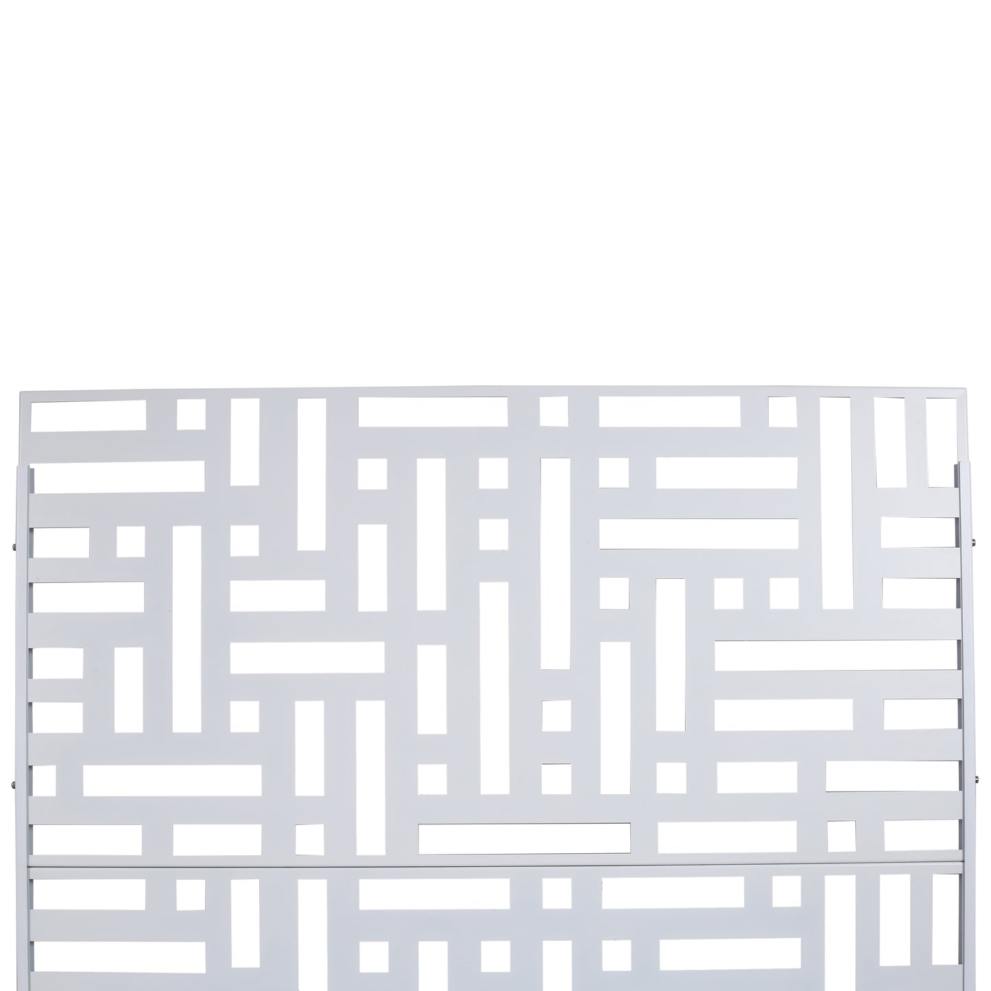 Ghivi Industrial Freestanding Metal Privacy Screen