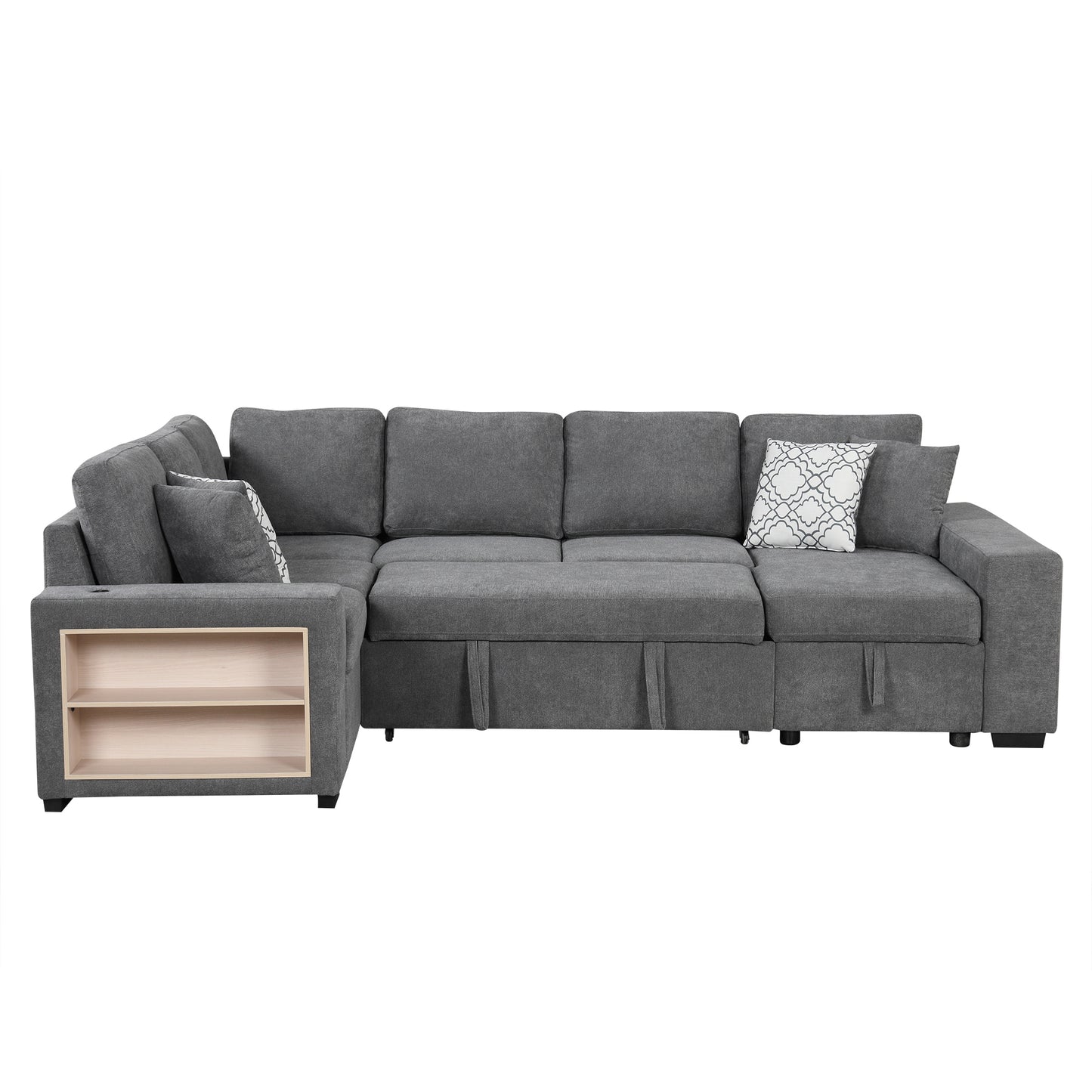 Lazzareschi Contemporary Pull-out Storage Sofa