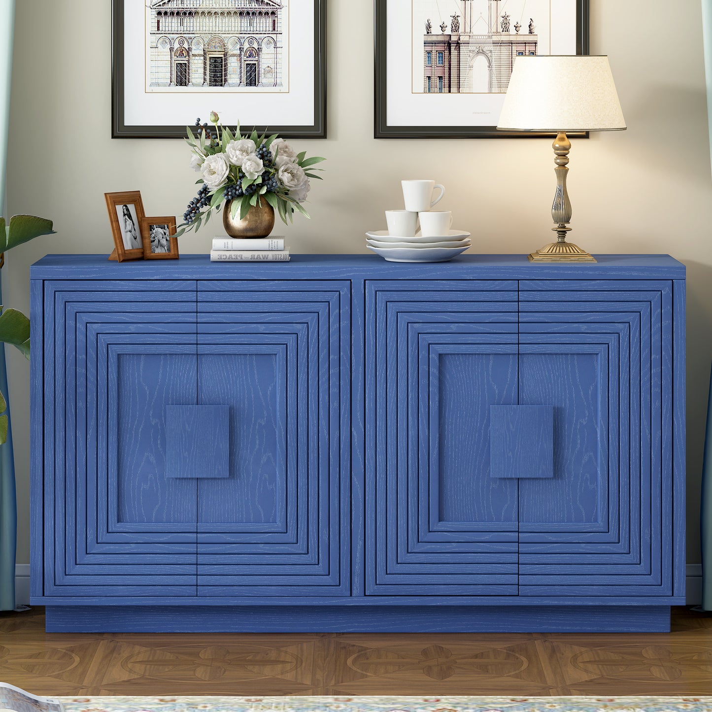 Amity Traditional Vintage Distressed Sideboard