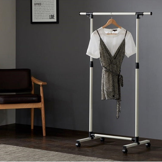 Eda Industrial Classic Rolling Clothes Rack