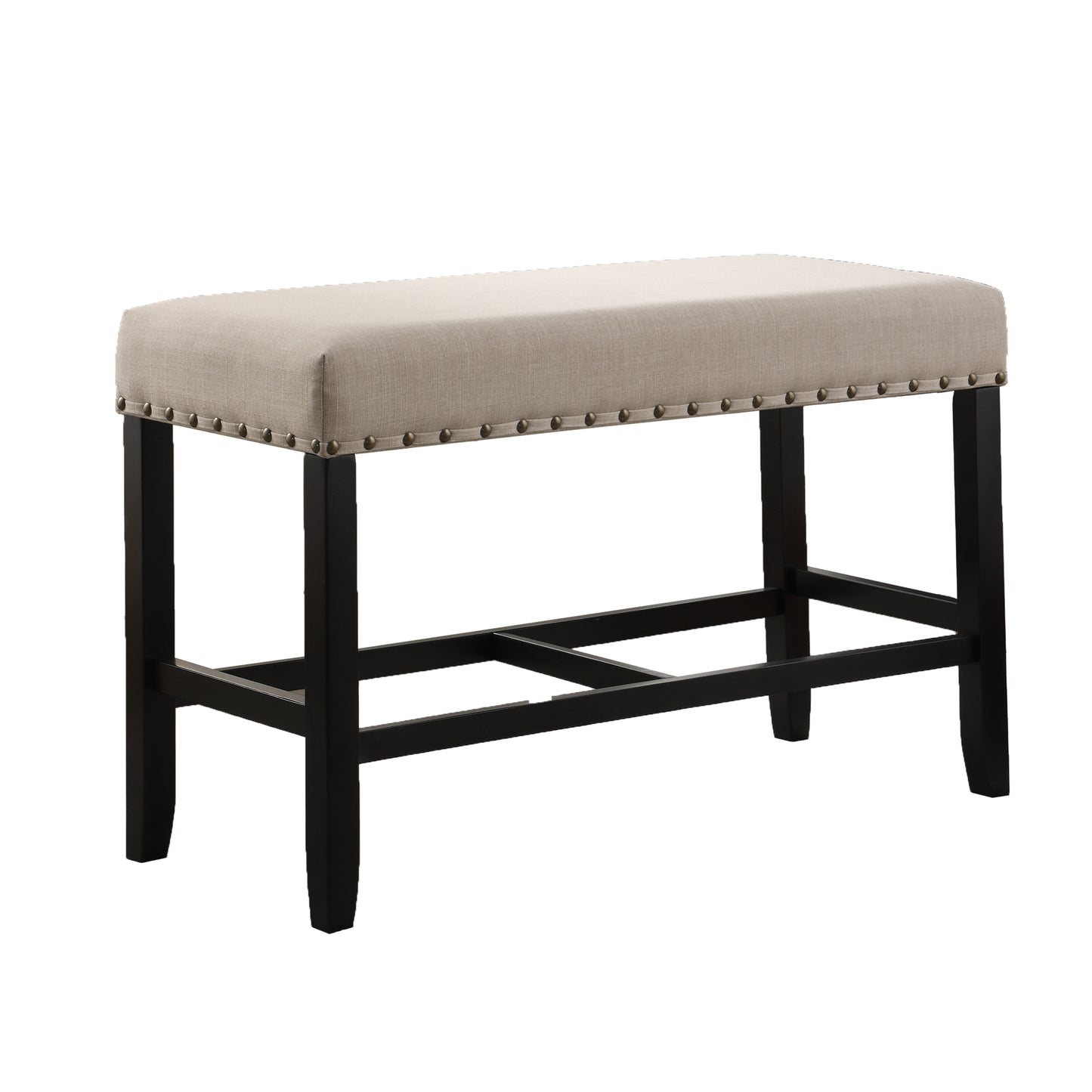 Silverleaf Contemporary Fabric Dining Bench