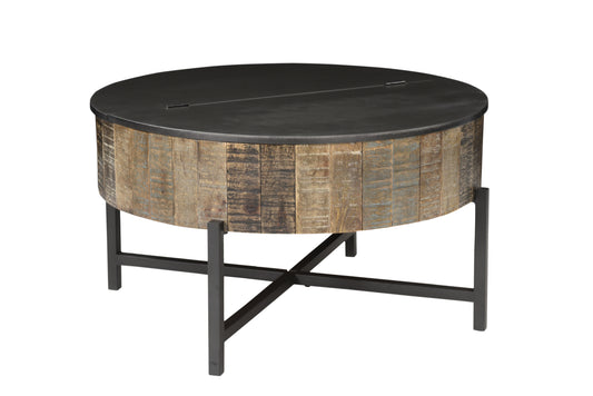 Mission Industrial Rustic Vintage Coffee Table