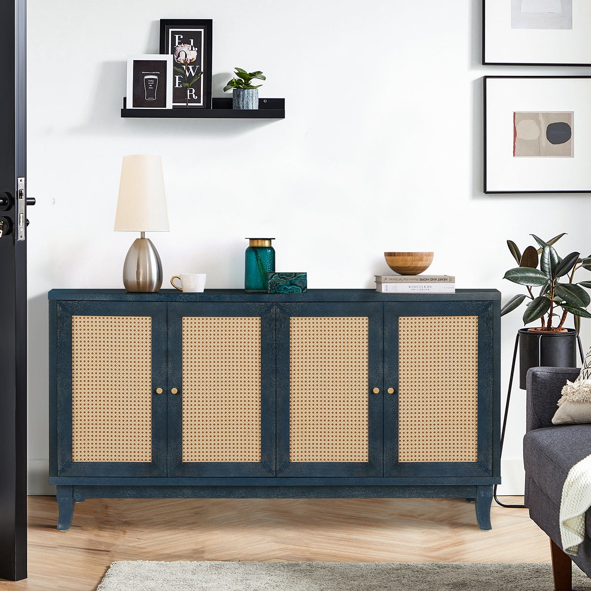 Sonoma Mid-Century Handcrafted Premium Sideboard