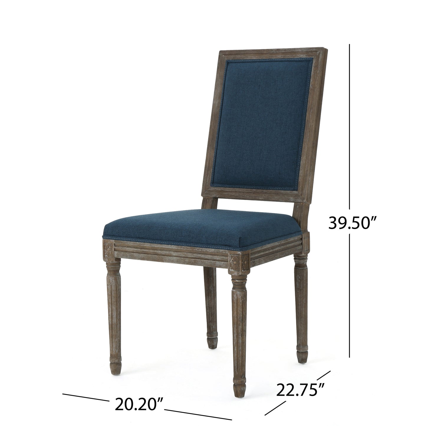 Lazzareschi Traditional High Fabric Dining Chair