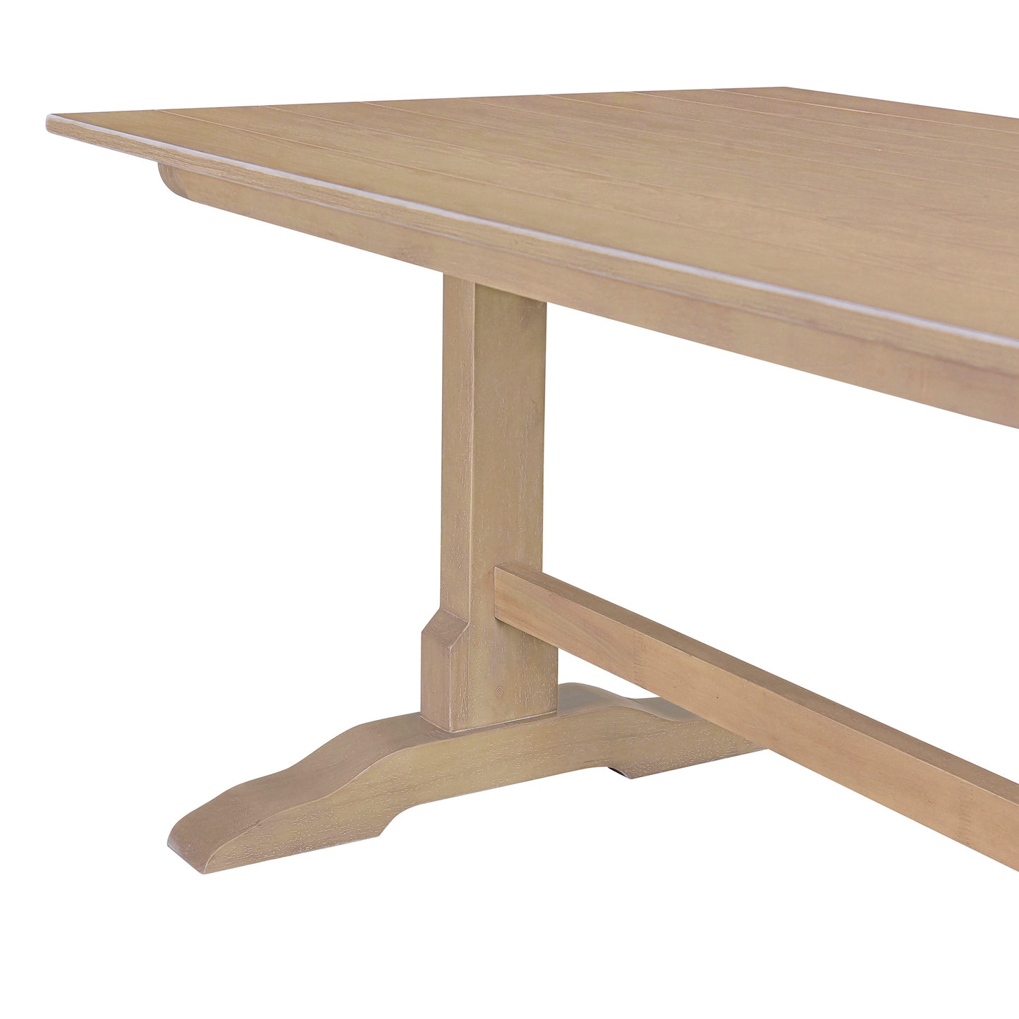 Mission Modern Trestle Dining Set