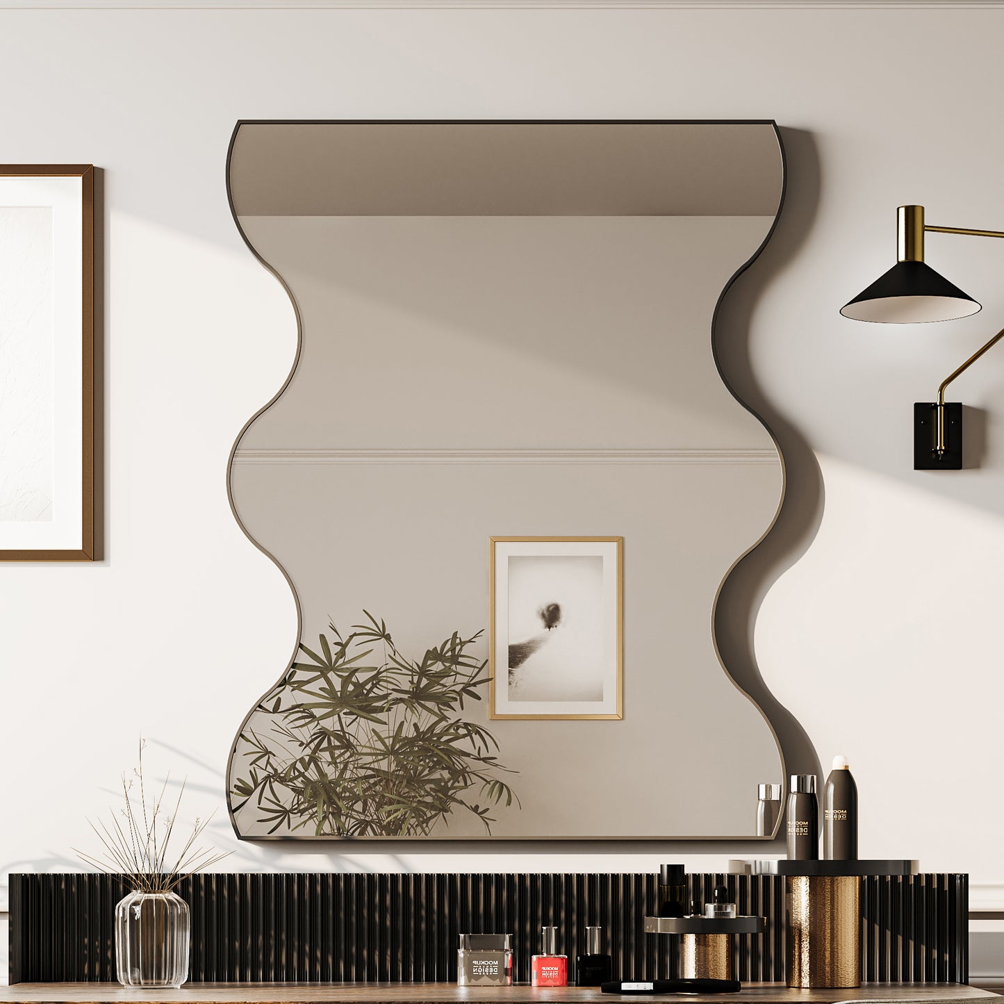 Napa Contemporary Rectangular Vanity Mirror