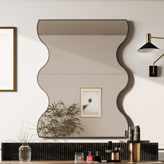 Napa Contemporary Rectangular Vanity Mirror